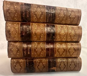 Carlyle's Works - Leather Bound Antique Book Collection Including The French Revolution