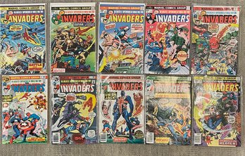 Marvel Comics The Invaders, Issues 1-10 1975