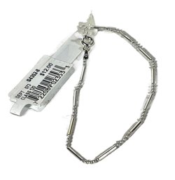 Sterling Silver Never Worn Bracelet 7 1/2' Long