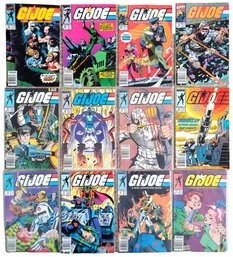 1987-1988 Marvel Comics G.I JOE LOT OF 11