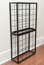 Black Metal Storage Rack