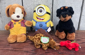 133. Stuffed Animals Incl. Minion And Rottweiler