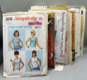 12 Mid Century Vintage Sewing Patterns