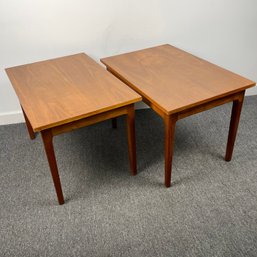 Pair Mid Century Stands End Tables