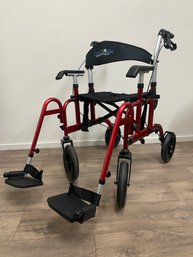 Health Line 2 In 1 Foldable Medical Rollator