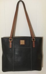 Dooney & Bourke Black 2 Handle Handbag
