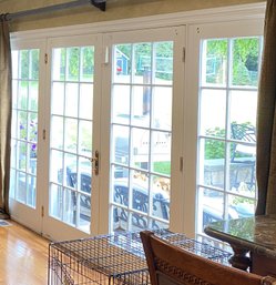 A Classic Patio French Door Two Set - One Set Four Doors - One Set Two Doors