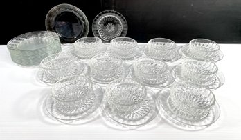 Val Saint Lambert Of Seraing, Belgium & Ercoroo France Glassware