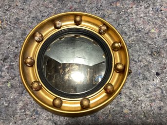 Vintage Petite Convex Rondel Mirror