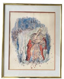 King David / Chagall Framed Lithograph  (LOC:S1)