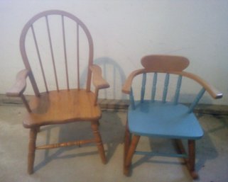Two Childs Chairs