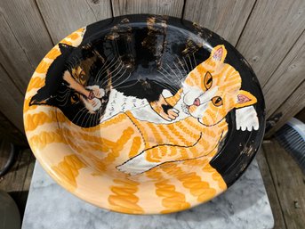 Cats By Nina Serving Bowl