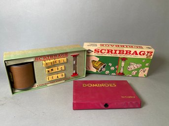 Vintage Scribbage & Dominoes