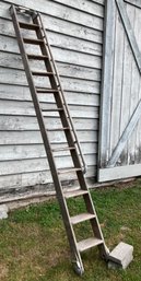 14. Antique Library Ladder