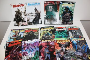 14 Batman Comics (2007-2011) #661 #662,#668,#670,#671,#673,#674,#680,#703,#705,#709,#710-#712