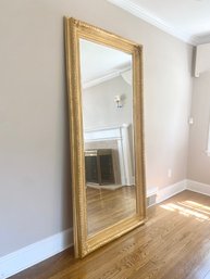 Tall Gold Framed Mirror By London Co