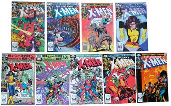 1981-1983 Marvel Comics Bronze Age The Uncanny X-Men #153,154,156,158,159,160,163,165,168