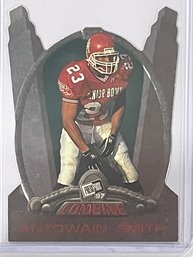 1997 Press Pass Combine Antowain Smith Die Cut Card #29