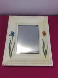Artistic Moments Floral Framed Mirror