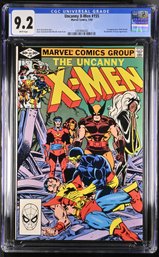 1982 Marvel Comics #155 Uncanny X-Men CGC 9.2  1st Appearance Of The Brood. Starjammers & Tigra Appearance