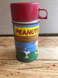 Vintage Peanuts Thermos