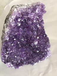 Amethyst Crystal Geode   3 LB , 6 Inches Tall