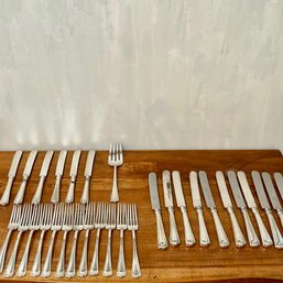 A Silverware Set By Rogers Silver Plate - Monogrammed