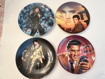 The HOUND DOG Collectible Plates With The King ELVIS PRESLEY