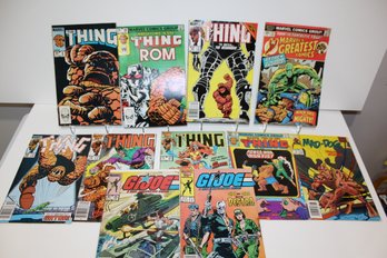 15 Marvel Comics - The Thing - GI Joe - 1974 Marvels Greatest