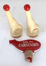 160. Carstairs Bottle Top Pourers (3)