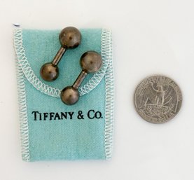 Tiffany Sterling Silver Cufflinks