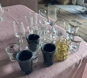 164. Large Assortment Shot Glasses