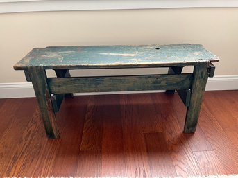 Vintage Rustic Wooden Bench