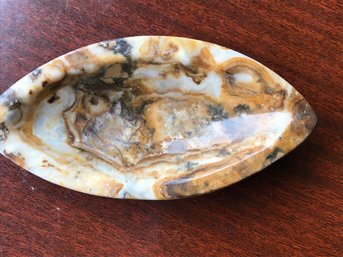 Gem Stone Plate, 7 Inch By 3 3/4 Inch