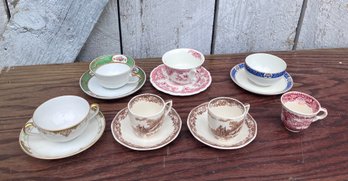 166. Vintage Tea Cups & Saucers Incl. Noritake And English Porcelain