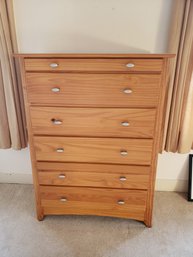 Light Wood Renar Furniture From Brazil, Six Drawer Dresser