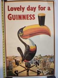 Original Lovely Day For A Guinness Poster