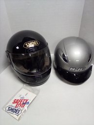 HJC Cruiser Motorcycle Helmet CL-21M XL & SHOEI RF-200 Helmet M  4324411    CVBK