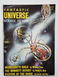 Jan 1956 Fantastic Universe Pulp