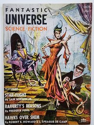 Oct 1956 Fantastic Universe Pulp