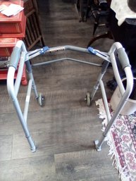 INVACARE Adjustable Folding Walker, Model 6240-5F - Ease In Transport            CVBK