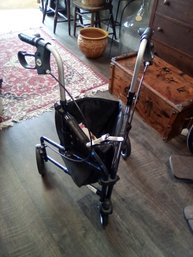 DRIVE Walker Has Carrying Tote-folds For Storage - Includes Handbrakes & 3 Wheels For Smooth Movement CVBK