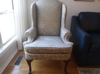 Attractive For Your Living Room, Library Or Den- A Thomasville Wing Back Chair