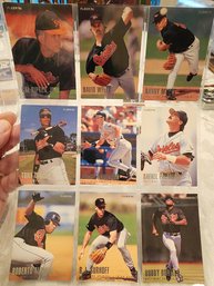 Fleer 1996 Orioles Sheet With Big Stars