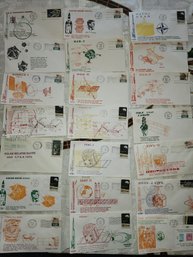 21 Fdcs Rockets And Space Lot