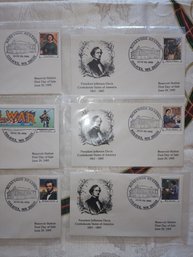 6 Civil War Fdcs