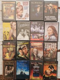 16 Great Dvds, John Wayne, Marilyn, Bogart Etc