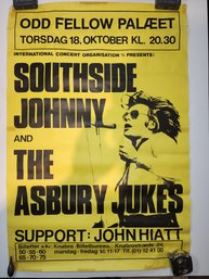 Original Southside Johnny European Poster