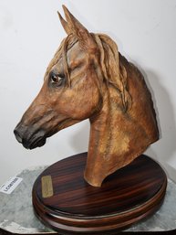 Casasola Numbered Horse Head Sculpture