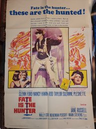 1964 Fate Is The Hunter Original Movie Poster